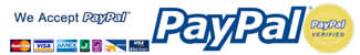 We Accept PayPal